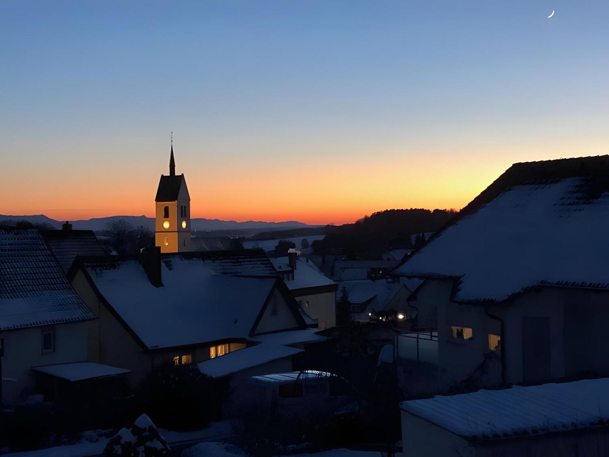 Ferienwohnung Haus Maria Wäschenbeuren Esterno foto